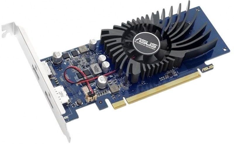 Видеокарта ASUS GT1030-2G-BRK RTL {GT1030, GDDR5, 64 bit, DP,HDMI}
