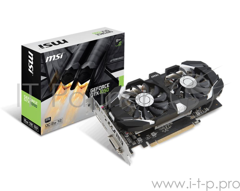 Видеокарта MSI GTX1050 PCI-E 2048Mb (GTX 1050 2GT OCV1)