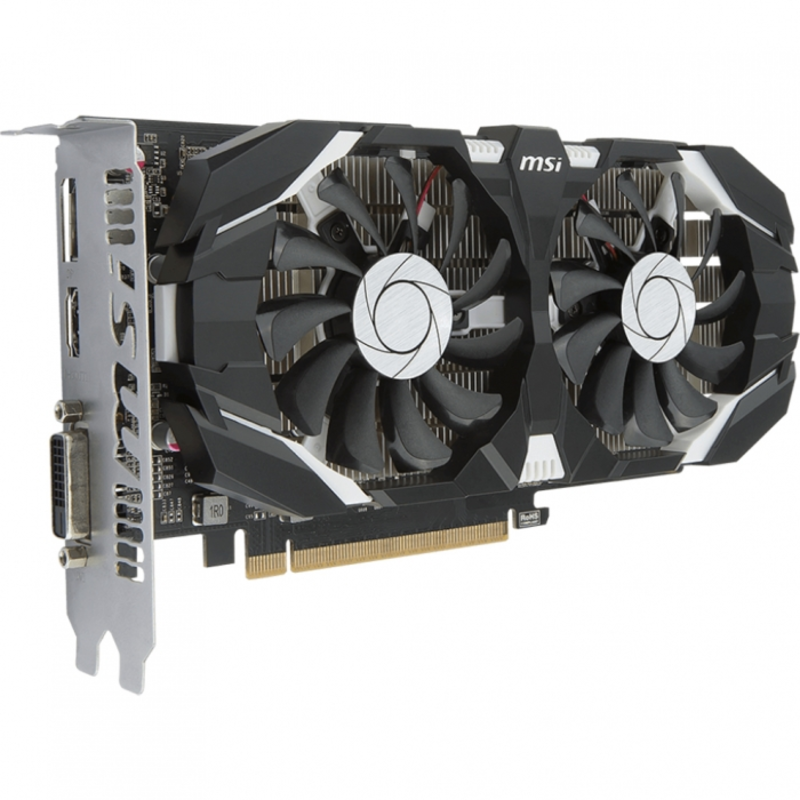 Видеокарта MSI GTX1050 PCI-E 2048Mb (GTX 1050 2GT OCV1)