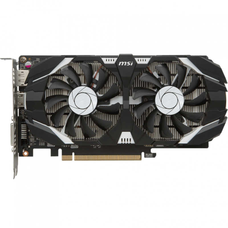 Видеокарта MSI GTX1050 PCI-E 2048Mb (GTX 1050 2GT OCV1)