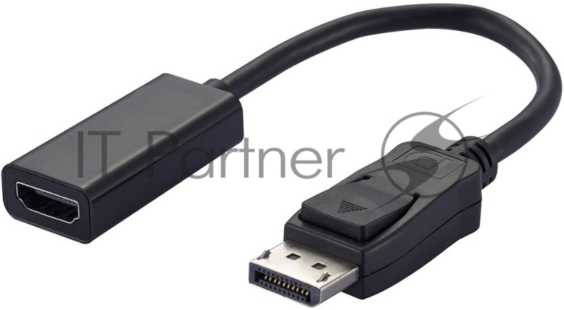 Переходник Greenconnect Переходник 0.10m Active DisplayPort/HDMI v1.2/v1.4 20M/19F (GCR-ADP2MHD)
