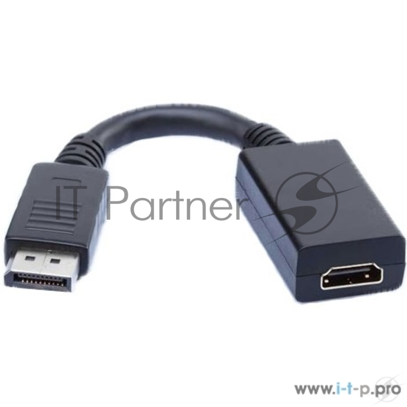 Переходник Greenconnect Переходник 0.10m Active DisplayPort/HDMI v1.2/v1.4 20M/19F (GCR-ADP2MHD)