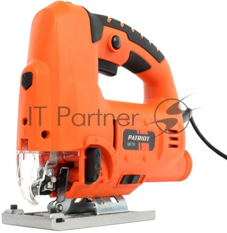 Лобзик PATRIOT LS750 Лобзик 190301715 {мощн.750 Вт, лазер, макс толщина дерева 110 мм, 4 поз. маятн. ход, регул. скорости, быстрая смена пилки, направляющая, литая стальная станина}