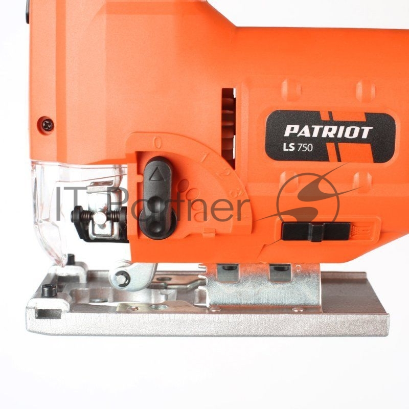 Лобзик PATRIOT LS750 Лобзик 190301715 {мощн.750 Вт, лазер, макс толщина дерева 110 мм, 4 поз. маятн. ход, регул. скорости, быстрая смена пилки, направляющая, литая стальная станина}