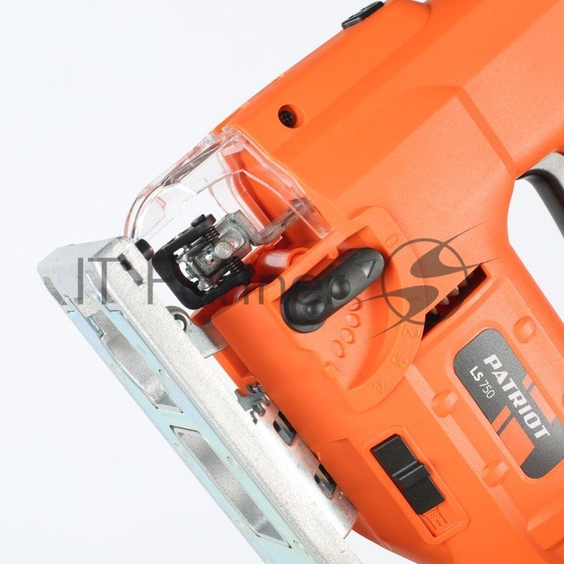 Лобзик PATRIOT LS750 Лобзик 190301715 {мощн.750 Вт, лазер, макс толщина дерева 110 мм, 4 поз. маятн. ход, регул. скорости, быстрая смена пилки, направляющая, литая стальная станина}