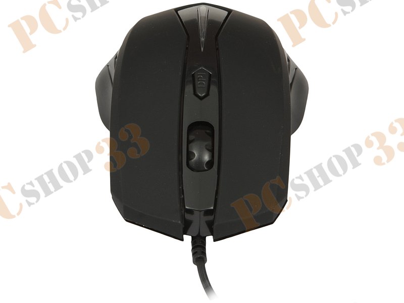 Оптическая мышь Гарнизон GM-610G, 5кн.+скр., черный (USB)