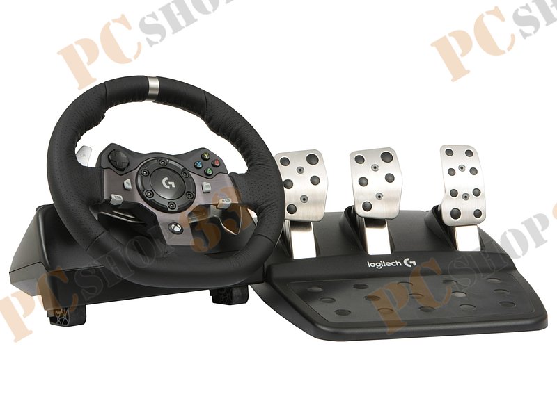 Руль Logitech Driving Force G920 941-000123 с педалями для PC/Xbox One (USB)