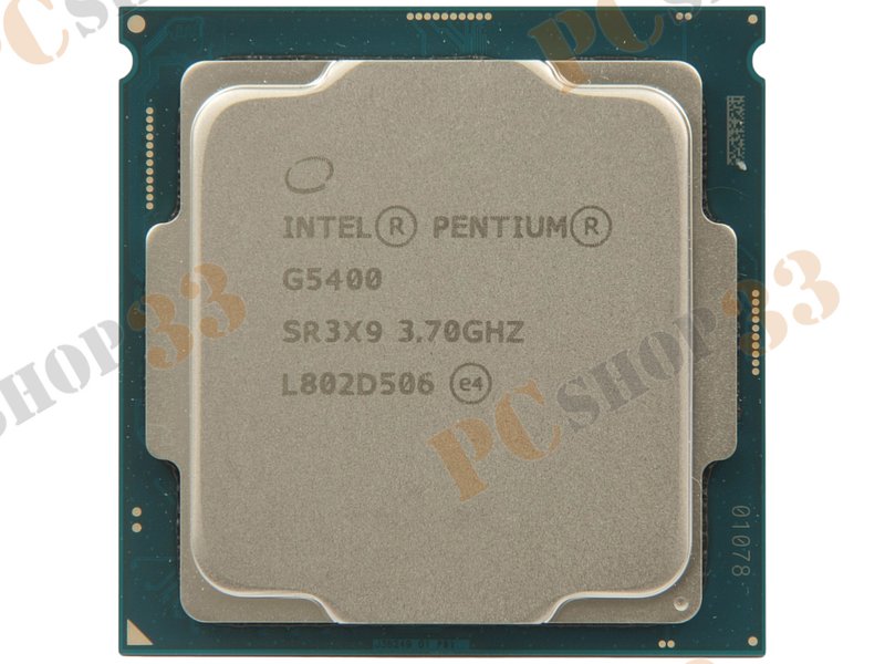 Процессор Intel Pentium G5400 (3.70ГГц, 2x256КБ+4МБ, EM64T, GPU) Socket1151