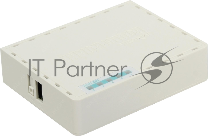 Сетевое оборудование MikroTik RB750Gr3 hEX (RouterOS L4) Гигабитный высокопроизводительный Ethernet роутер with power supply and case 5 port 10/100/1000