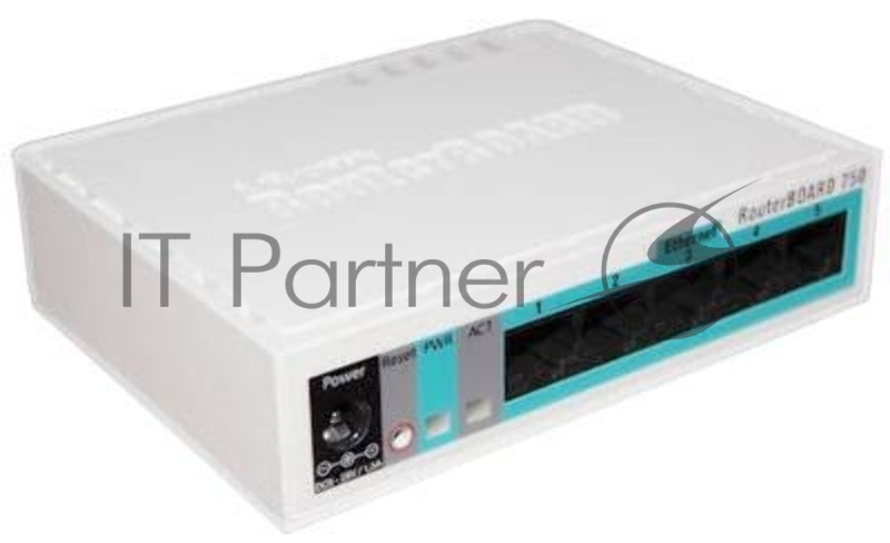Сетевое оборудование MikroTik RB750Gr3 hEX (RouterOS L4) Гигабитный высокопроизводительный Ethernet роутер with power supply and case 5 port 10/100/1000