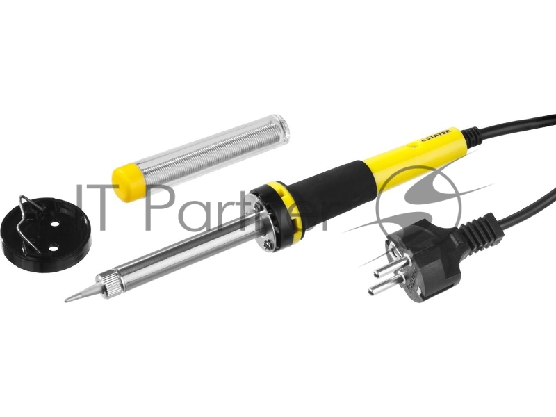 Паяльные лампы (Автомобильные) Паяльник с двухкомпонентной рукояткой и долговечным жалом, STAYER