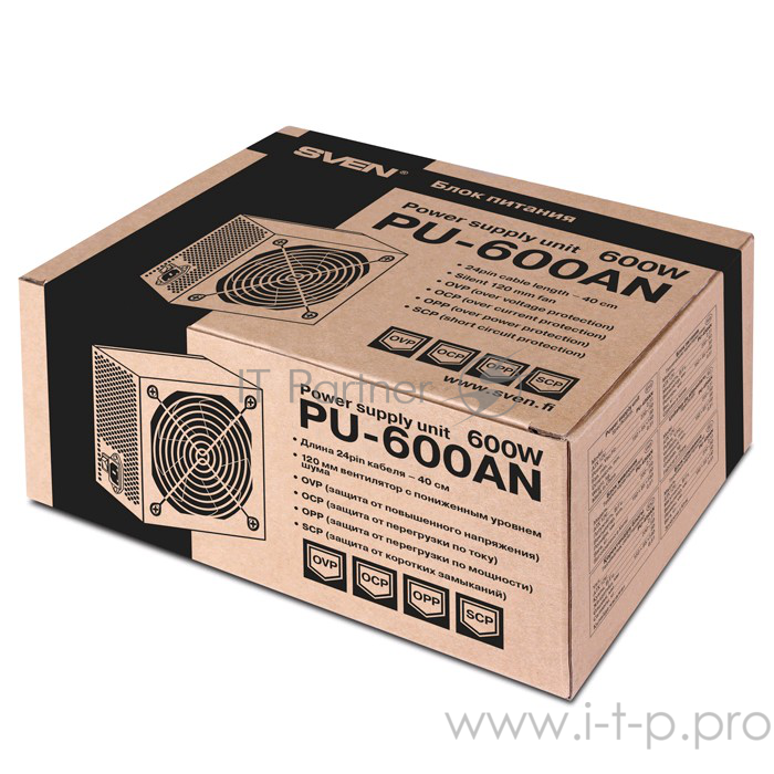 блок питания Блок питания SVEN PU-600AN (SV-015725)