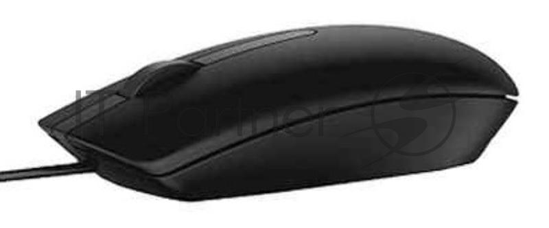 Опции к ноутбукам DELL MS116 570-AAIS Mouse, black, USB