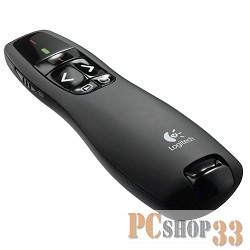 Пульт ДУ Logitech R400 Wireless Presenter 910-001356, для презентаций, беспров. (USB)