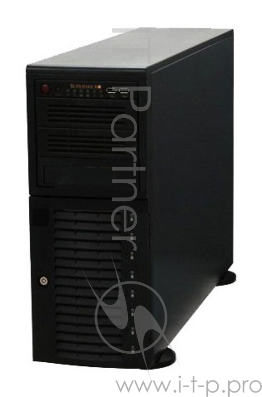 Серв. корпус 4U 19 RM Supermicro CSE-743TQ-865B-SQ, E-ATX, черный (865Вт)