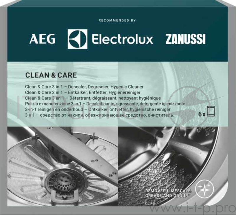 Чистящее средство для бытовой техники Electrolux M3GCP400 (упак: 6шт) (902979918)