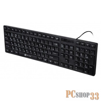 Клавиатура Oklick 556S черный USB slim Multimedia 335972
