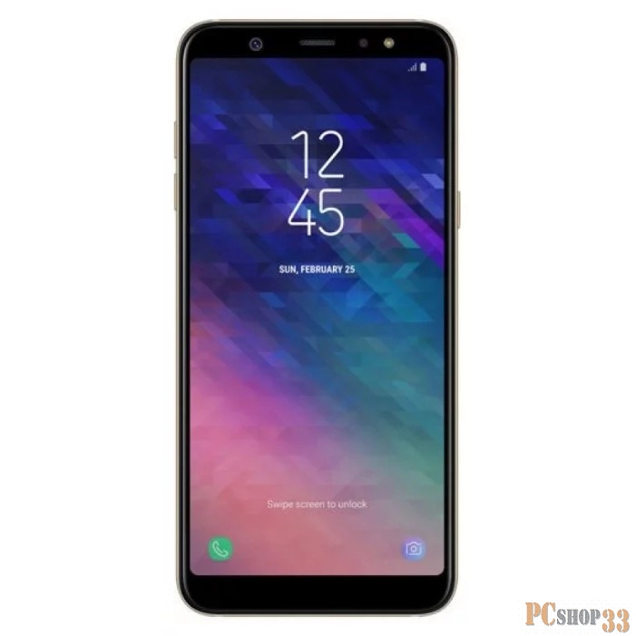 Мобильный телефон Samsung Galaxy A6 SM-A600F gold (золотой) DS