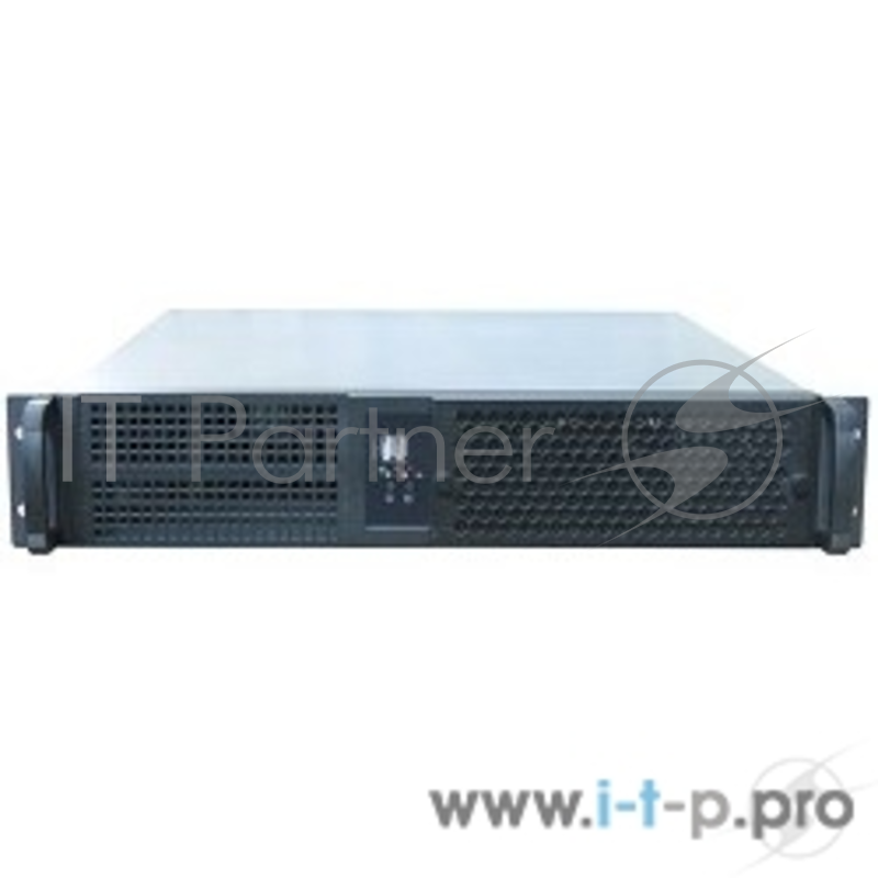 Корпус Procase EB205-B-0 черный {2U глубина 550мм, MB 12x9.6, без Б/П}