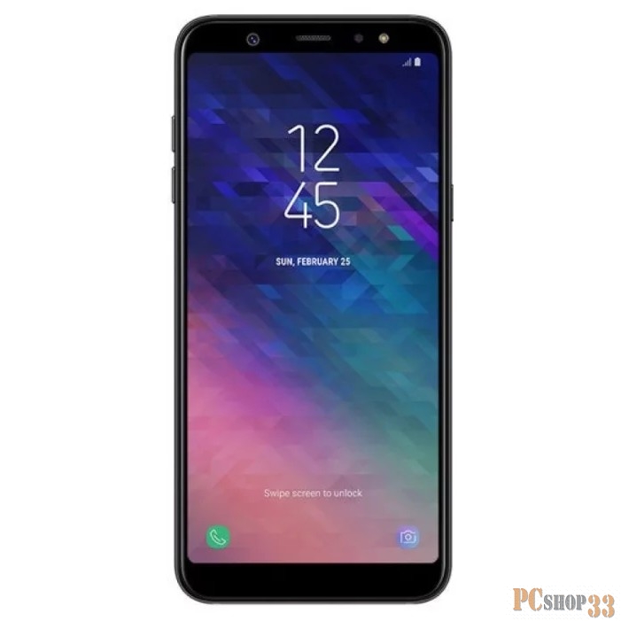 Мобильный телефон Samsung Galaxy A6 SM-A600F black (чёрный) DS