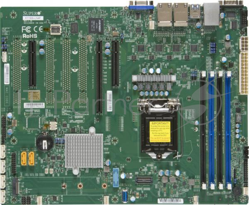 Серверная материнская плата C236 S1151 ATX MBD-X11SSI-LN4F-O SUPERMICRO