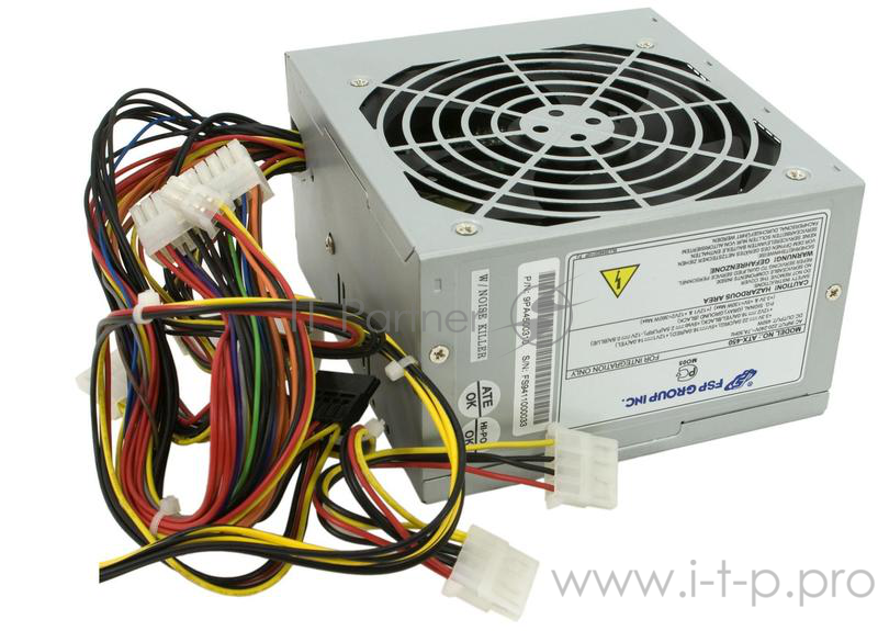 Блок питания FSP 350W ATX-350PNR-I OEM {24Pin+4+SATA}