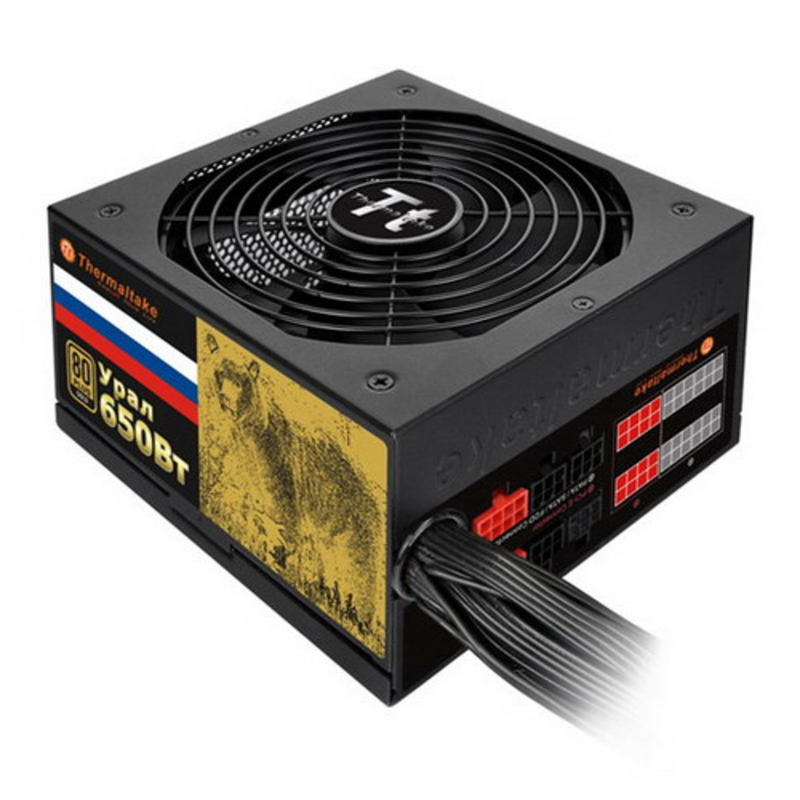 Блок питания Thermaltake 650W Russian Gold Ural W0426RE {650W, APFC, 80+Gold}