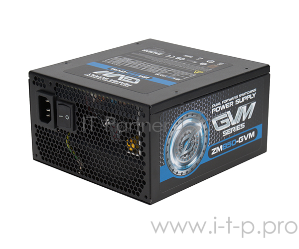 Блок питания Zalman GV ZM850-GVM 850W, ATX12V v2.3, APFC, 14cm Fan, 80+ Bronze, Ret