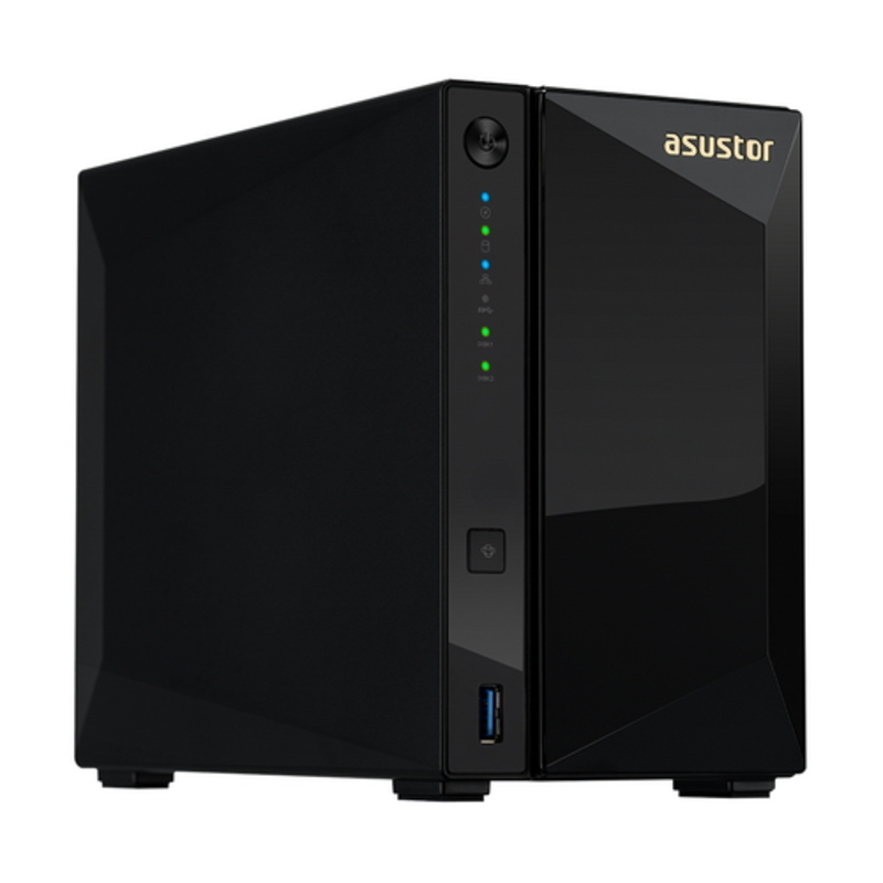 Сетевое хранилище ASUSTOR AS4002T 2-Bay NAS/CPU (2Core)/2Gb/noHDD,LFF(HDD,SSD) 90IX0151-BW3S10