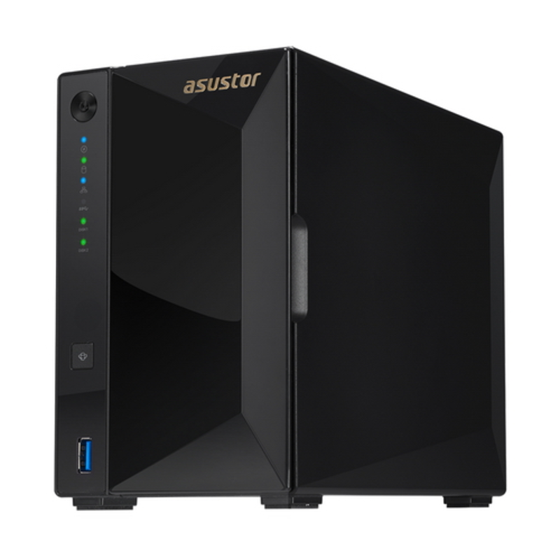 Сетевое хранилище ASUSTOR AS4002T 2-Bay NAS/CPU (2Core)/2Gb/noHDD,LFF(HDD,SSD) 90IX0151-BW3S10