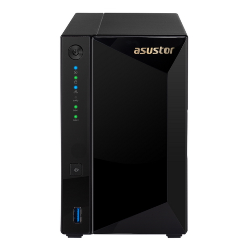 Сетевое хранилище ASUSTOR AS4002T 2-Bay NAS/CPU (2Core)/2Gb/noHDD,LFF(HDD,SSD) 90IX0151-BW3S10