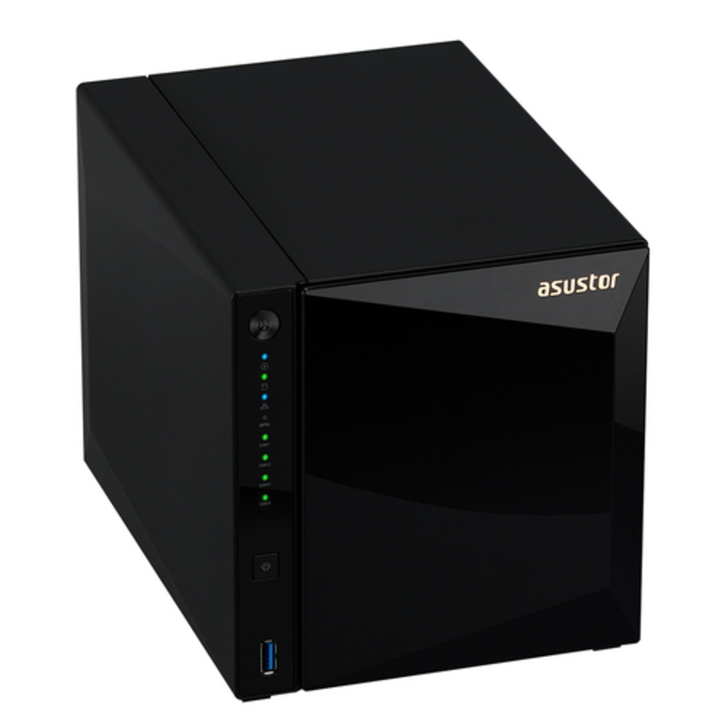 Сетевое хранилище ASUSTOR AS4004T 4-Bay NAS/CPU (2Core)/2Gb/noHDD,LFF(HDD,SSD) 90IX0161-BW3S10