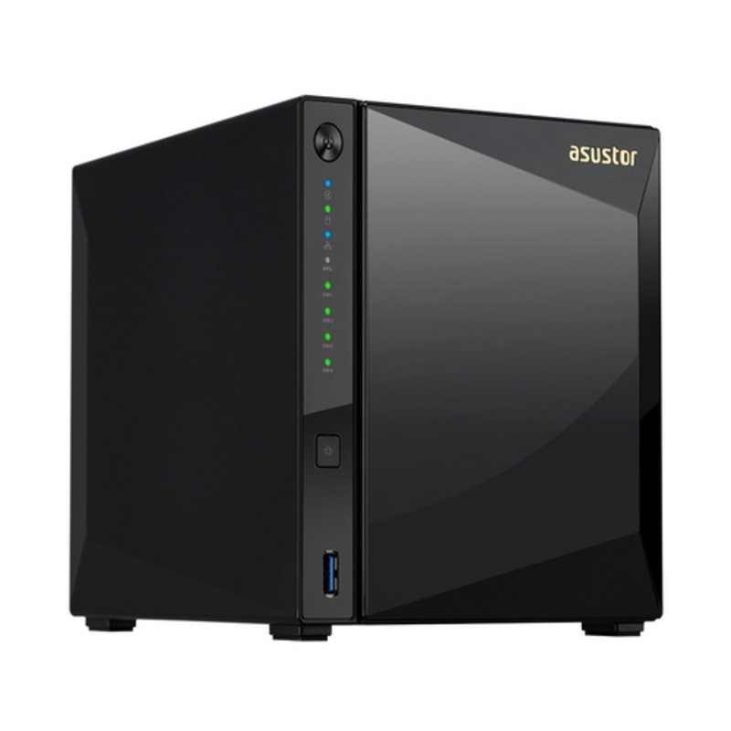 Сетевое хранилище ASUSTOR AS4004T 4-Bay NAS/CPU (2Core)/2Gb/noHDD,LFF(HDD,SSD) 90IX0161-BW3S10