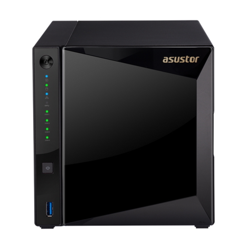 Сетевое хранилище ASUSTOR AS4004T 4-Bay NAS/CPU (2Core)/2Gb/noHDD,LFF(HDD,SSD) 90IX0161-BW3S10