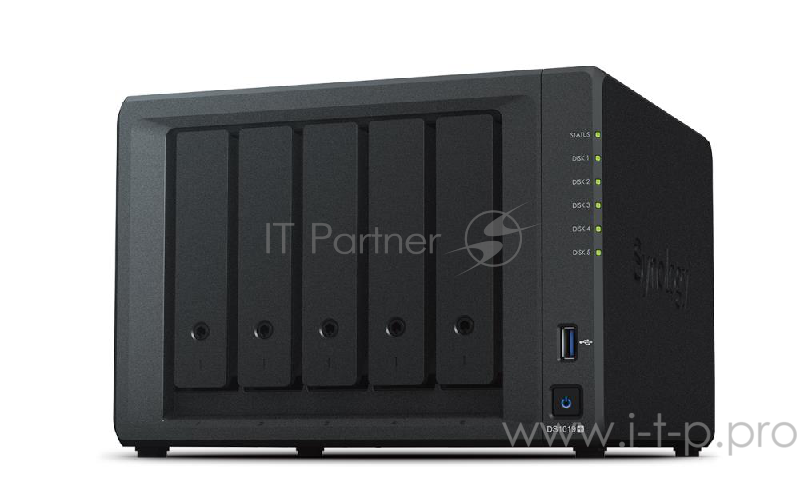 СХД настольное исполнение 5BAY NO HDD DS1019+ SYNOLOGY