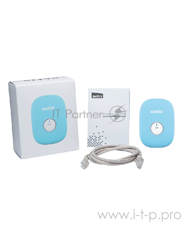 WRL RANGE EXTENDER 300MBPS/E1+ BLUE NETIS