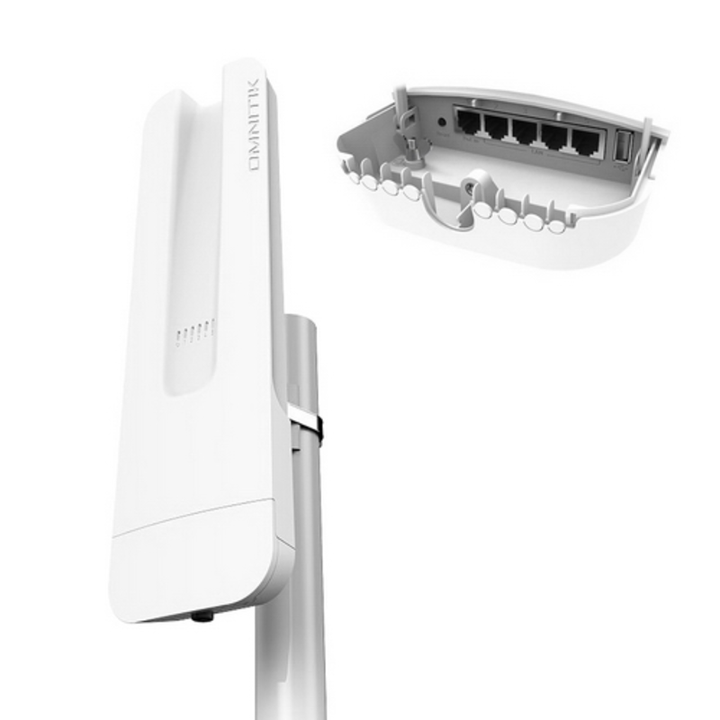 Wi-Fi точка доступа OUTDOOR RBOMNITIKPG-5HACD MIKROTIK