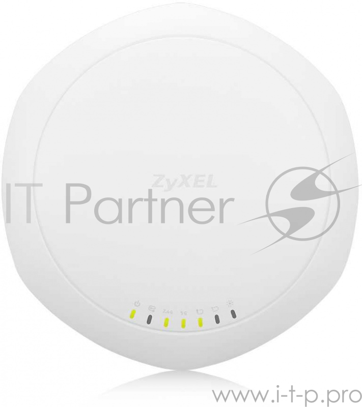 Комплект из трех точек Zyxel Nebula Flex NWA1123-AC PRO, 802.11a/b/g/n/ac (2,4 и 5 ГГц), Airtime Fairness, внутренние антенны 3x3, до 450+1300 Мбит/сек, 2xLAN GE, PoE only, без PoE инжектора