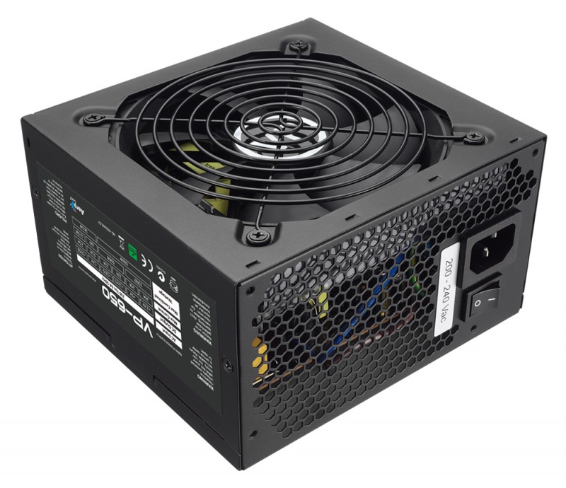 Блок питания Aerocool 650W RTL VP-650 {V2.3/2.4 20/24+4+4/4+6/2+6pin, вентилятор d120mm}