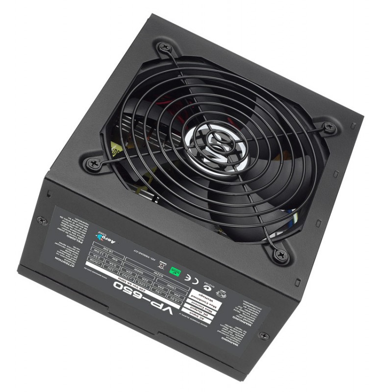 Блок питания Aerocool 650W RTL VP-650 {V2.3/2.4 20/24+4+4/4+6/2+6pin, вентилятор d120mm}