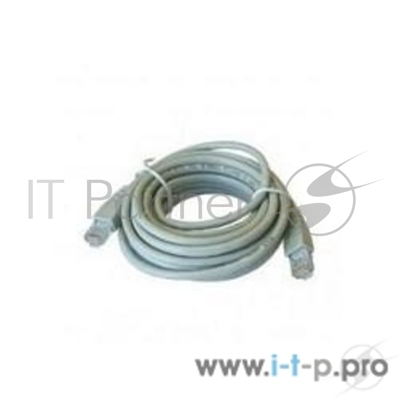 Коммутационный шнур Комм шнур, UTP, кат 5e, 7.5 м с RJ45 (серый)