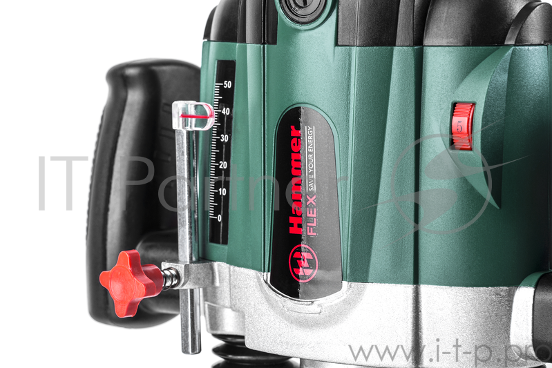 Фрезеры Hammer Flex FRZ1200B 251547 Фрезер {1200Вт, 30000об/мин, диам хвостовика 6/8мм, макс. ход 55 мм}