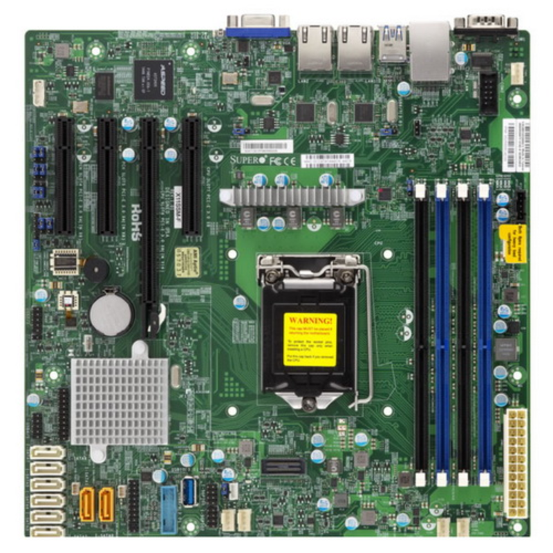 Материнская плата Серверная материнская плата C236 S1151 MATX MBD-X11SSM-F-O SUPERMICRO