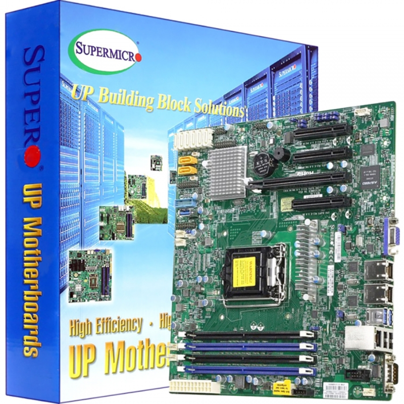 Материнская плата Серверная материнская плата C236 S1151 MATX MBD-X11SSM-F-O SUPERMICRO