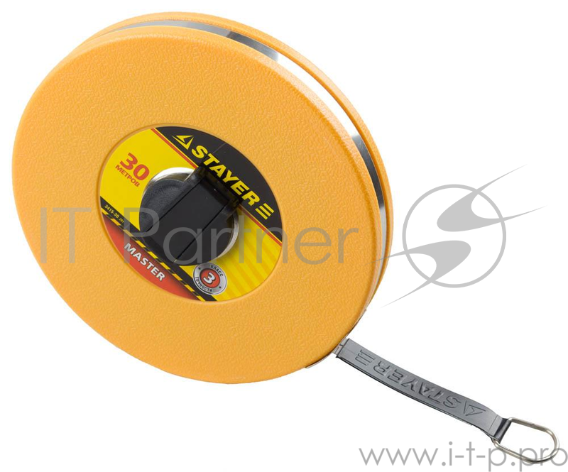 Мерная лента STAYER 3415-30_z01 MASTER F-30, фиберглассовое двустороннее полотно, 30м