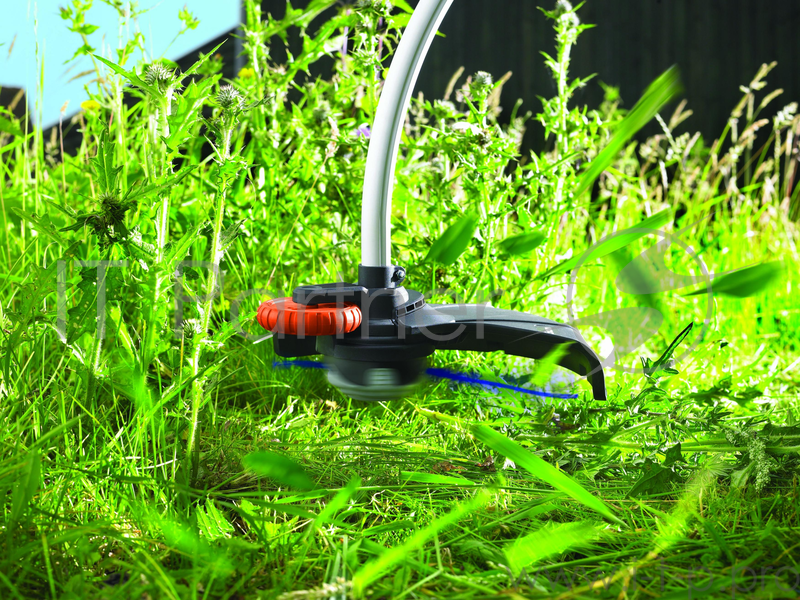 Триммер BLACK & DECKER GL8033-QS 33см 800Вт верхний двигатель автоподача afs возможность окантовки