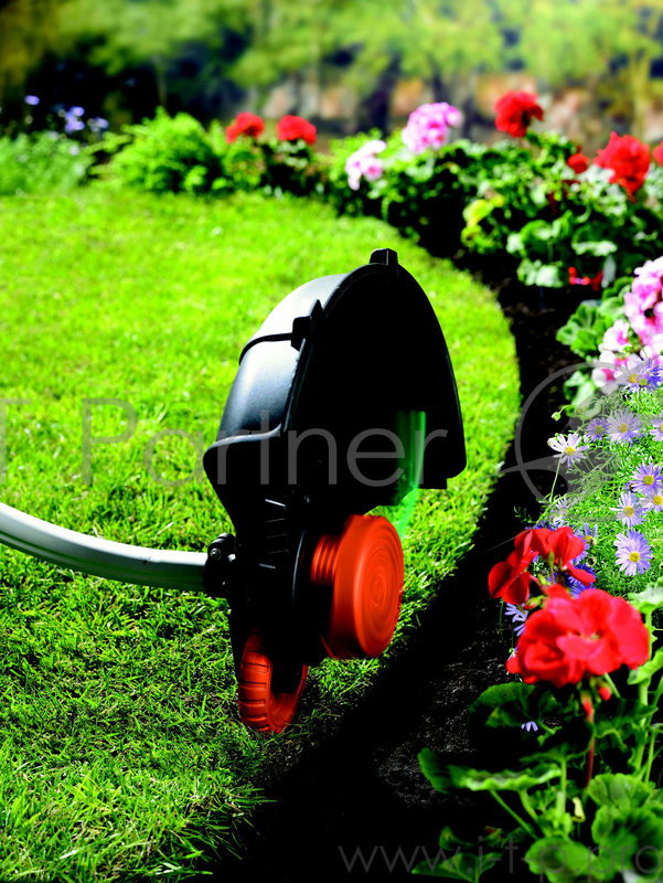 Триммер BLACK & DECKER GL8033-QS 33см 800Вт верхний двигатель автоподача afs возможность окантовки