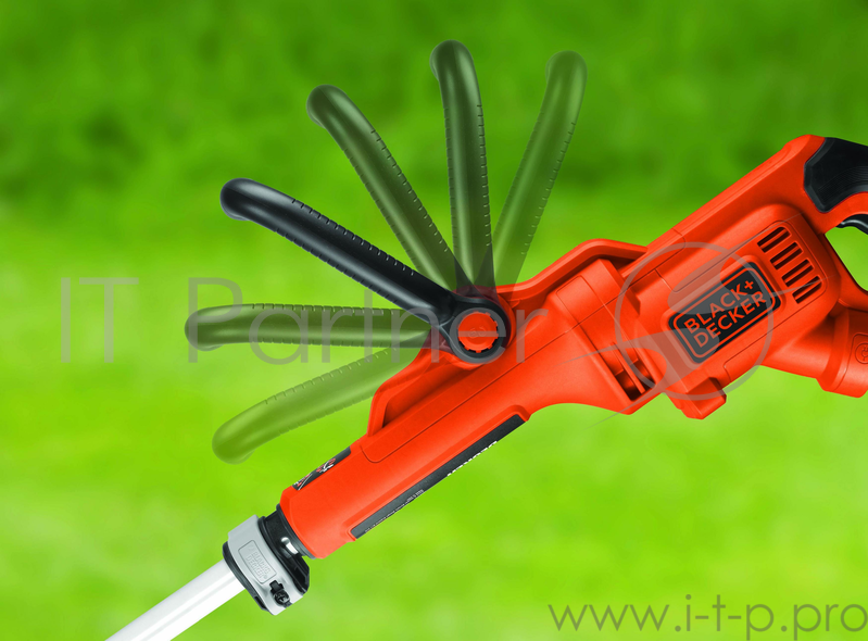 Триммер BLACK & DECKER GL8033-QS 33см 800Вт верхний двигатель автоподача afs возможность окантовки