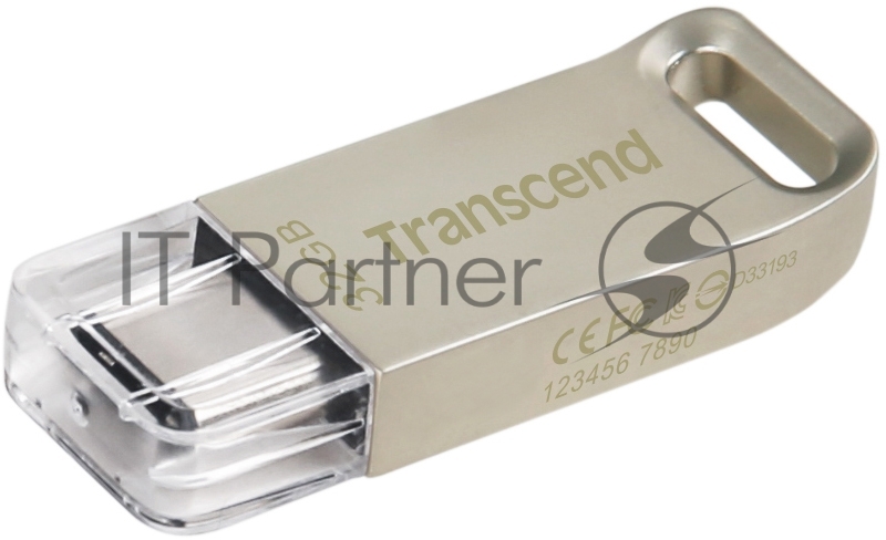 Носитель информации Transcend USB Drive 32Gb JetFlash 850 TS32GJF850S {USB 3.1 Type-C}