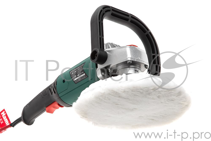 Машина шлифовальная угловая Hammer Flex USM1200P 1200Вт 600-3500об/мин тарелка 180мм, полировальная